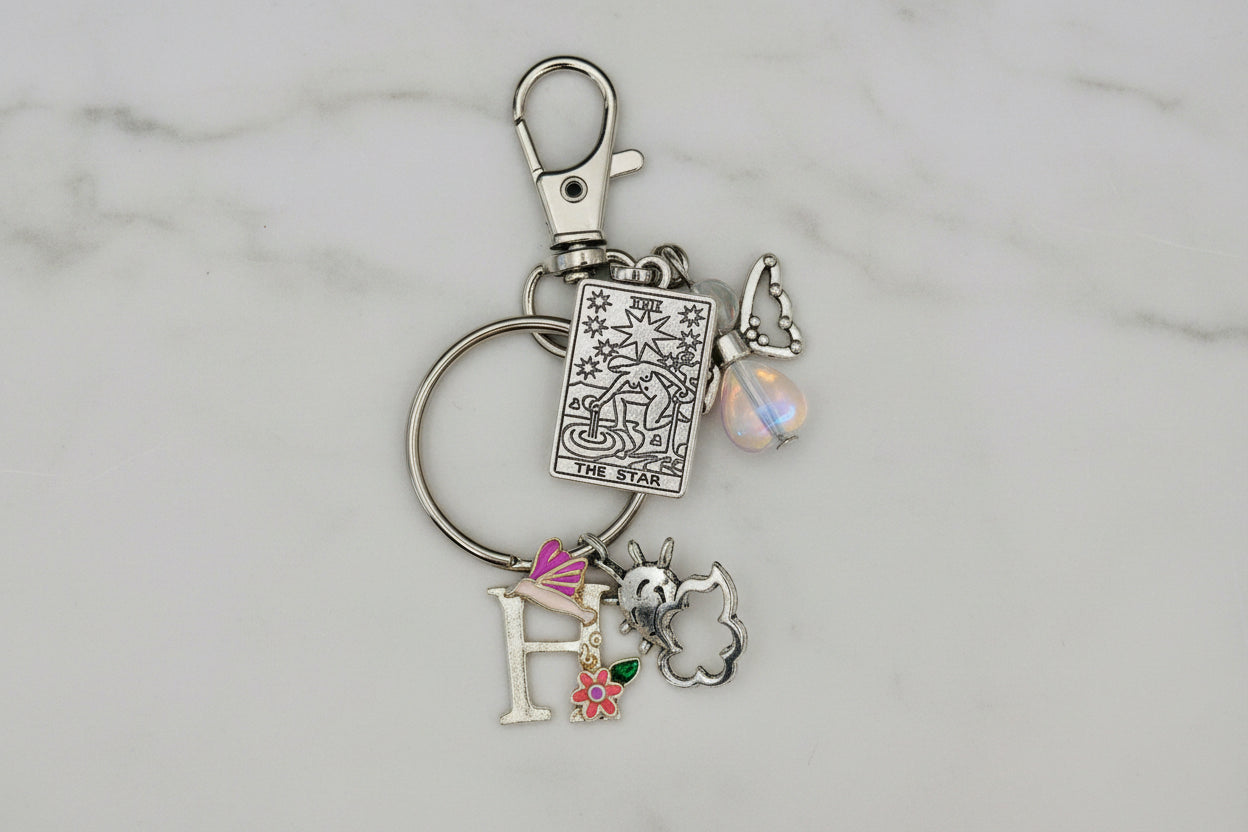 Hummingbird fly away - Single keychain