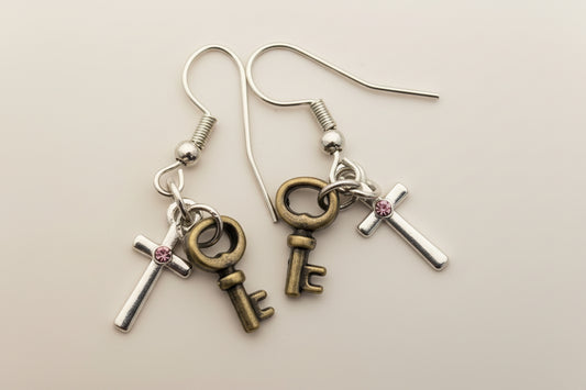 Key to your faith - Earrings