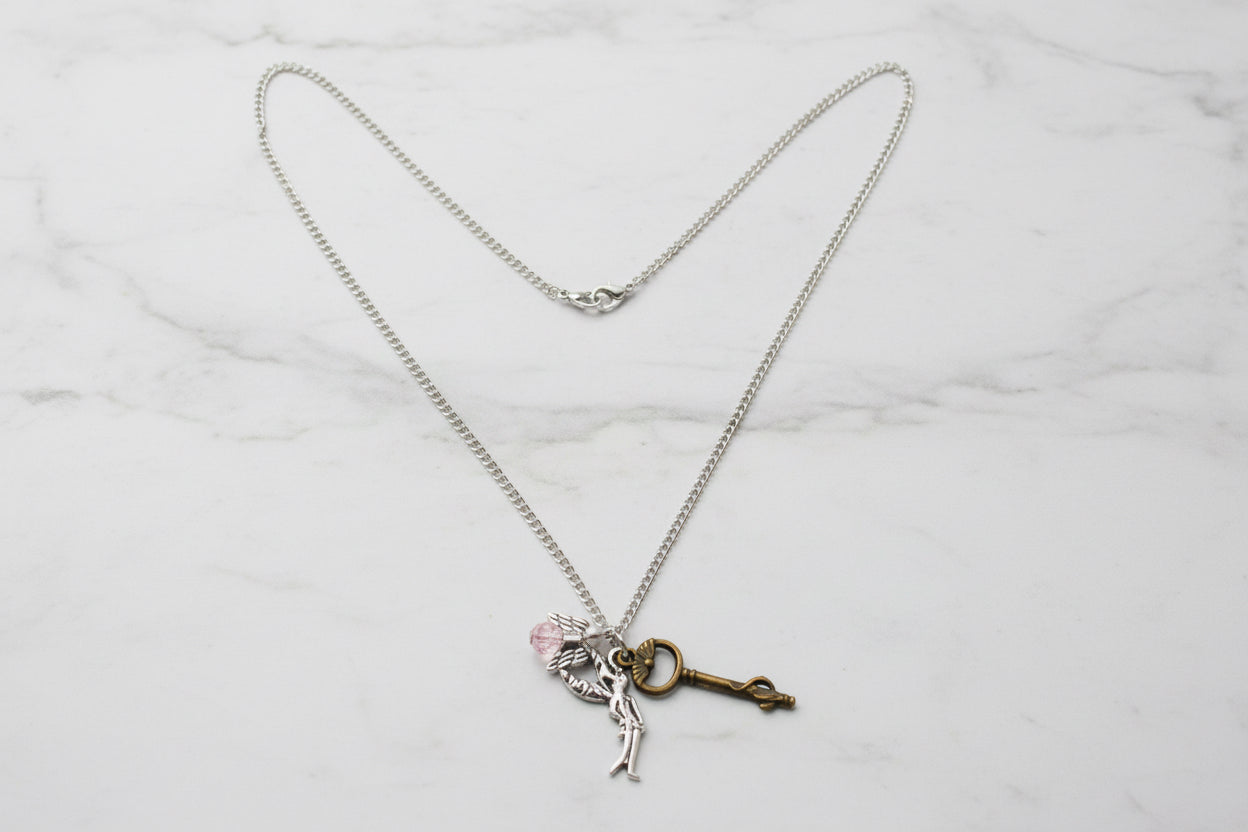 Angels intertwined - 20” Necklace